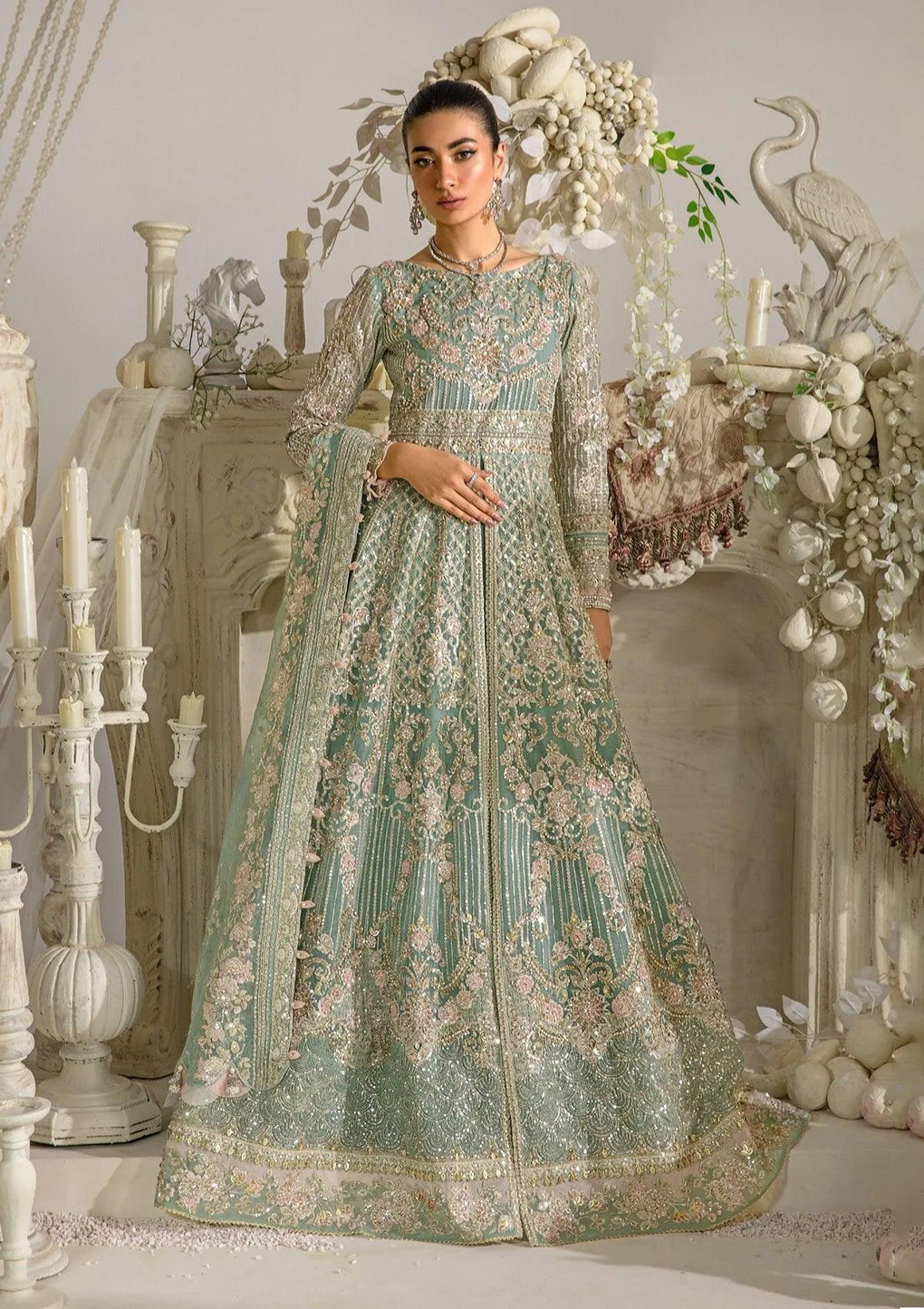 Elaf Premium | Evara Formals 24 | EFE-02 ELSA - Pakistani Designer Dress - by Elaf Premium | Type: The Formal Exhibit - 100% Original at Saira Sultan