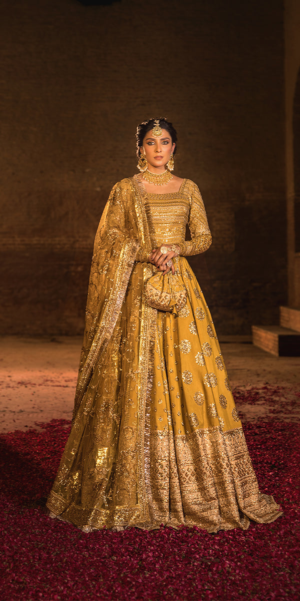 Erum Khan | Jahan Wedding Formals | MAHARANI - Pakistani Designer Dress - by Erum Khan | Type: Bridal - 100% Original at Saira Sultan
