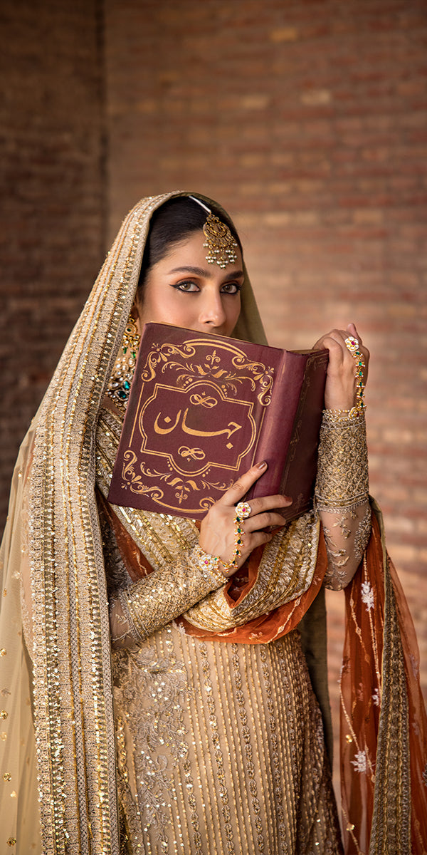 Erum Khan | Jahan Wedding Formals | FARIDA - Pakistani Designer Dress - by Erum Khan | Type: Bridal - 100% Original at Saira Sultan