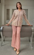 Threads and Motifs | Formal Dresses 25 | Embroidered Jacket - Pakistani Designer Dress - by Threads and Motifs - Type : Ladies Clothes - 100% Original at Saira Sultan
