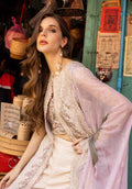Zarqash | Luxury Lawn 25 | ZQLU 002 Ambrose Custom Size Ivory Lawn