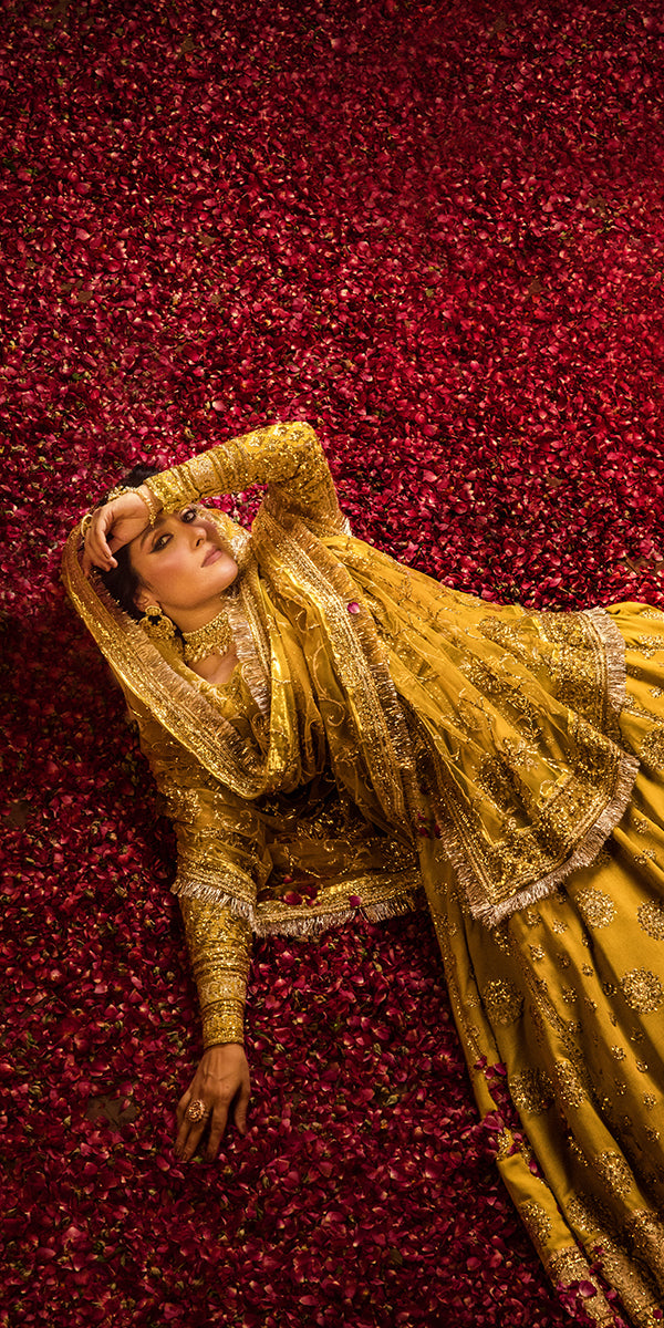 Erum Khan | Jahan Wedding Formals | MAHARANI - Pakistani Designer Dress - by Erum Khan | Type: Bridal - 100% Original at Saira Sultan