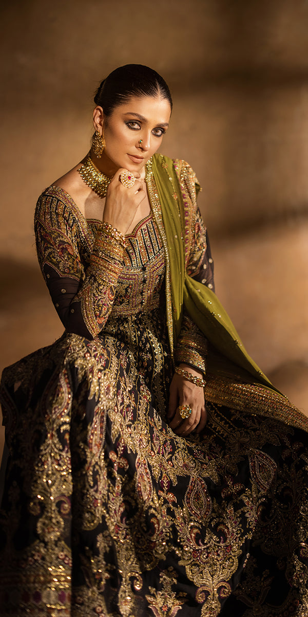 Erum Khan | Jahan Wedding Formals | LEELA - Pakistani Designer Dress - by Erum Khan | Type: Bridal - 100% Original at Saira Sultan