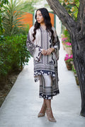 Erum Khan | Nue 25 | Royal Mirage XS Mauve Charmeuse Silk