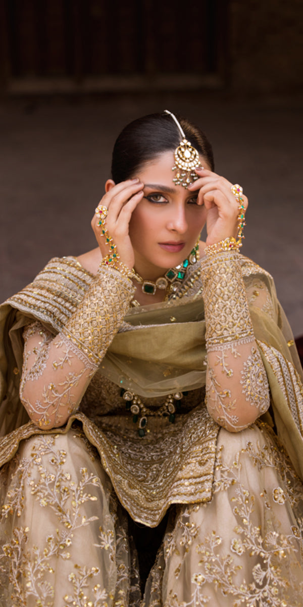 Erum Khan | Jahan Wedding Formals | FARIDA - Pakistani Designer Dress - by Erum Khan | Type: Bridal - 100% Original at Saira Sultan