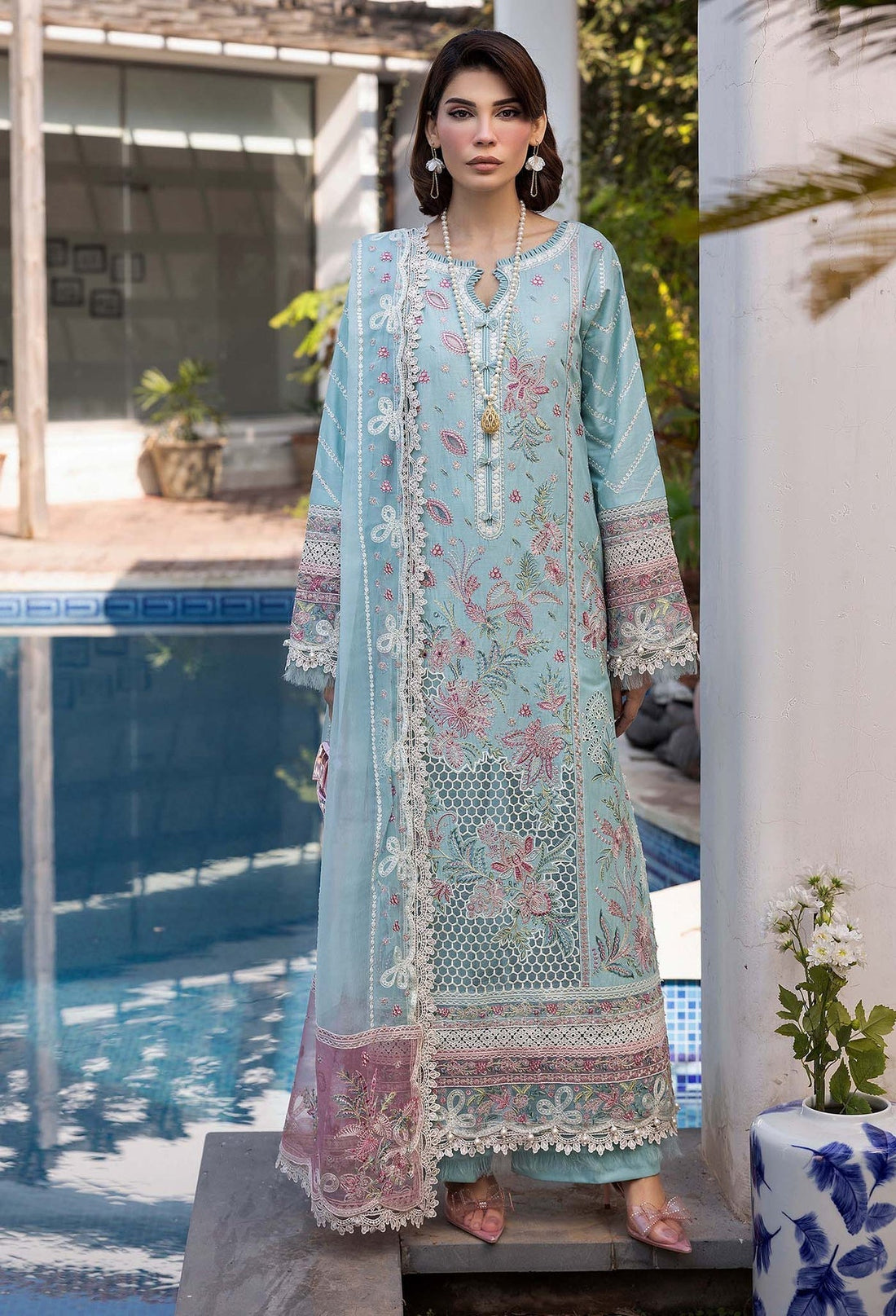 Adans Libas | Summers Dream 25 | 3508 XS Sky Blue Lawn