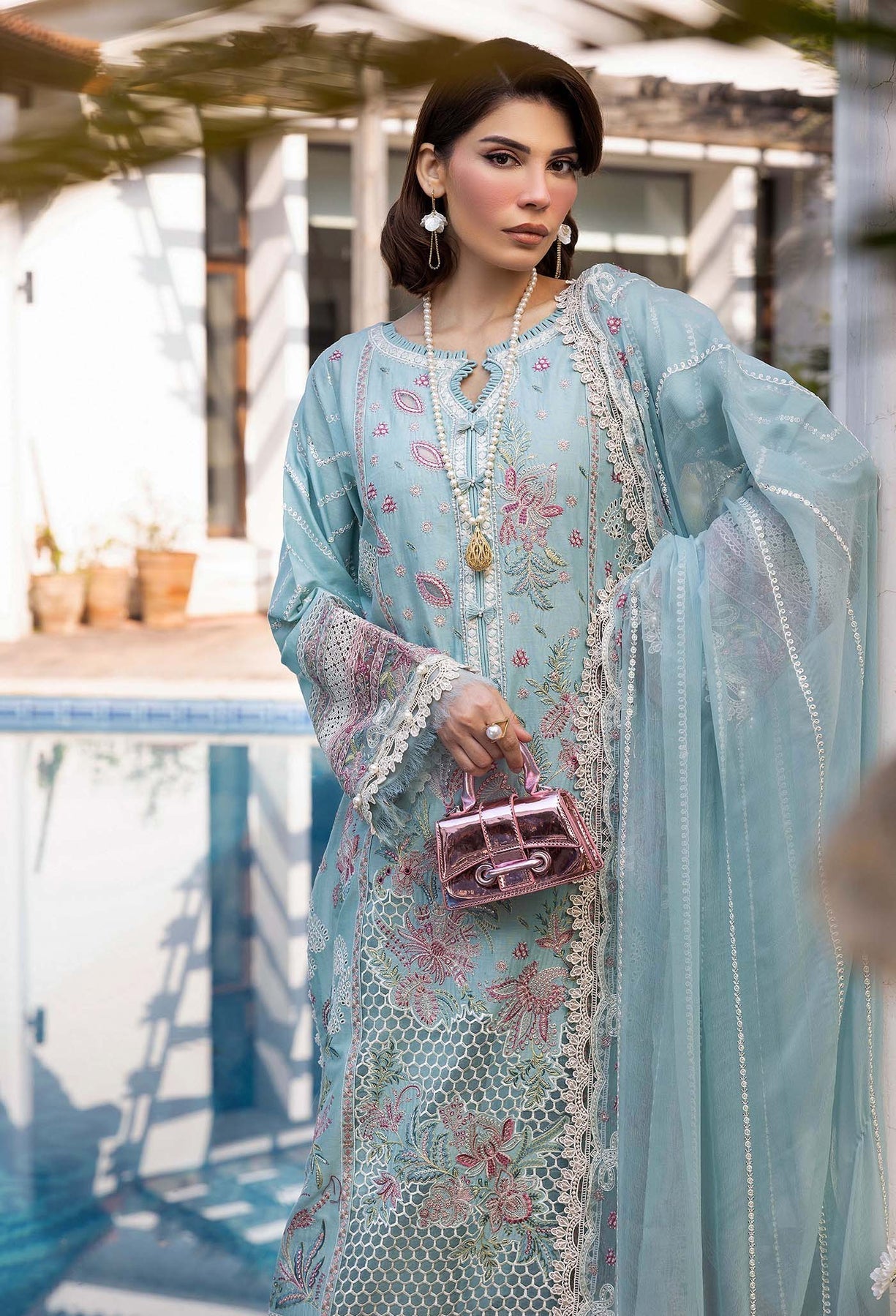 Adans Libas | Summers Dream 25 | 3508 M Sky Blue Lawn