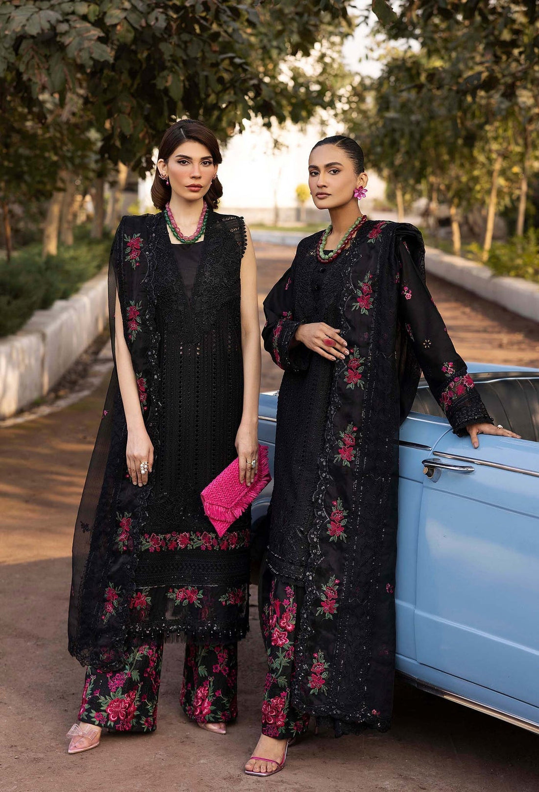 Adans Libas | Summers Dream 25 | 3504 XS Black Long Shirt with Pant