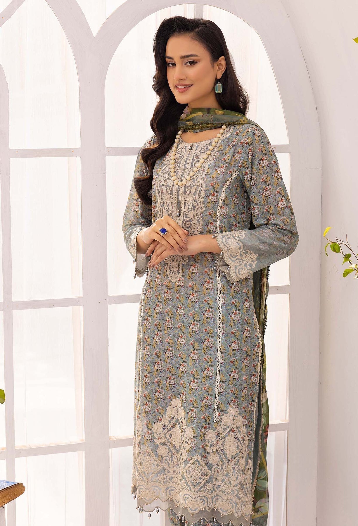 Adans Libas | Solana 25 | SOLANA 07778 L Gray Lawn