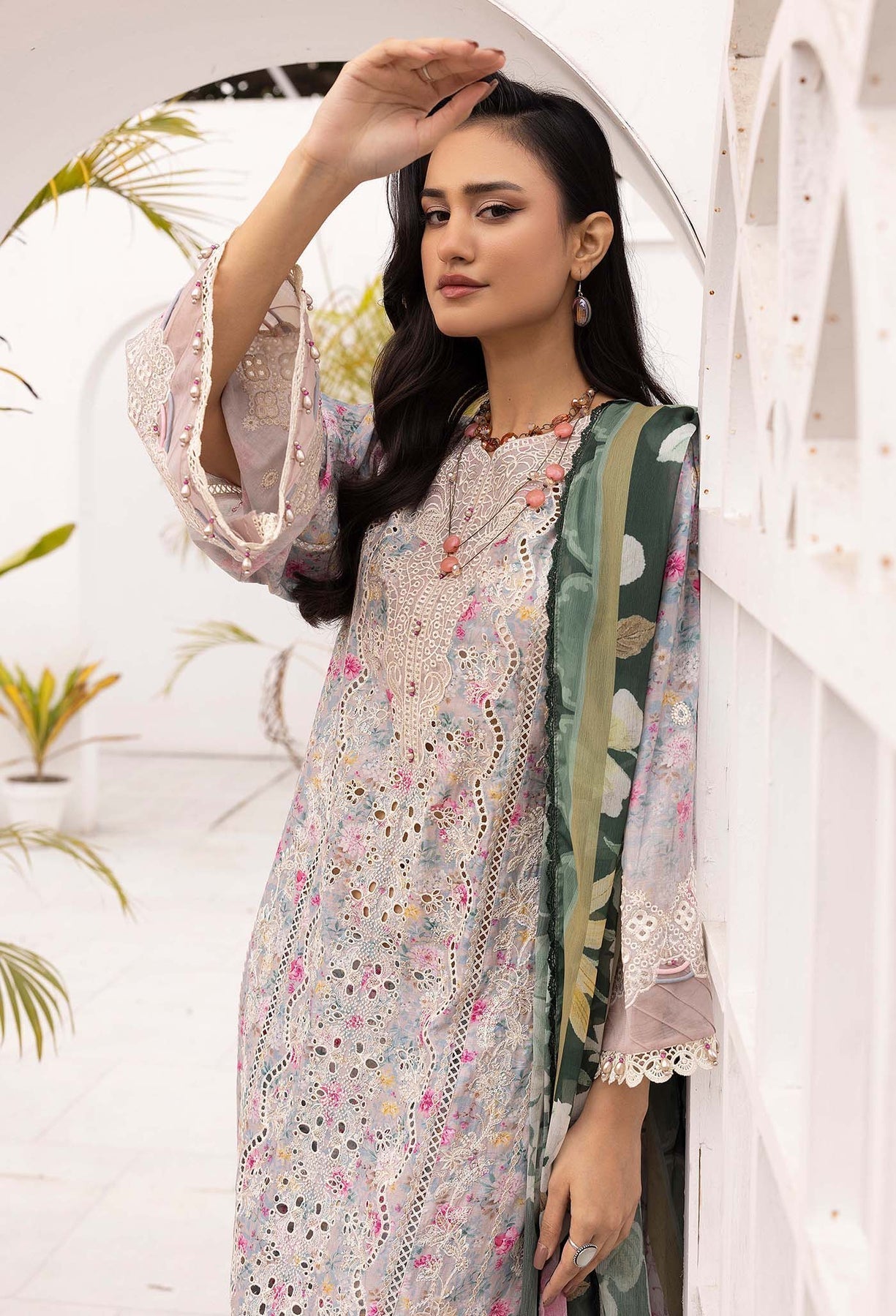 Adans Libas | Solana 25 | SOLANA 07776 L Off White Lawn