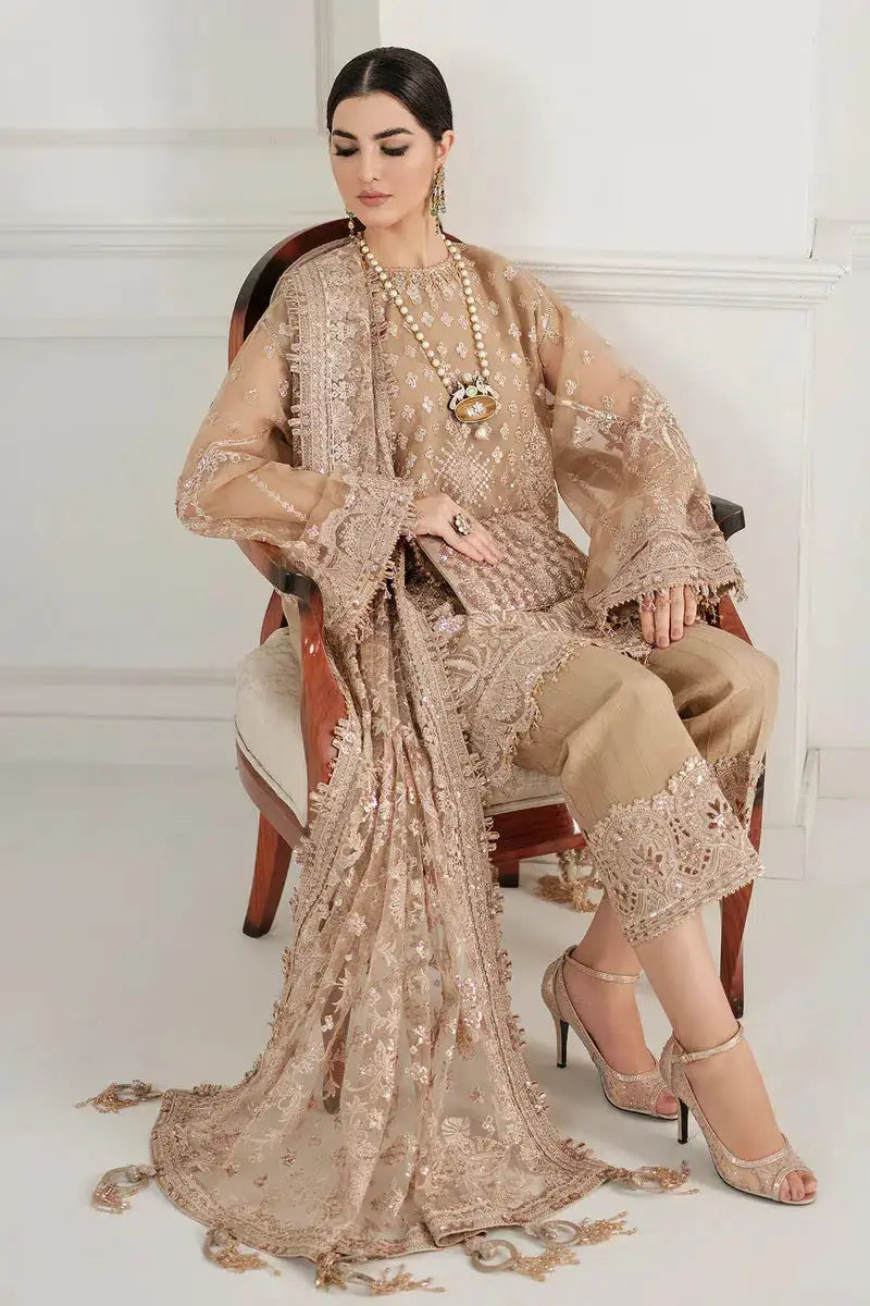 Baroque | Chantelle 23 | CH10-04 - Pakistani Designer Dress - by Baroque | Type: Bridal - 100% Original at Saira Sultan