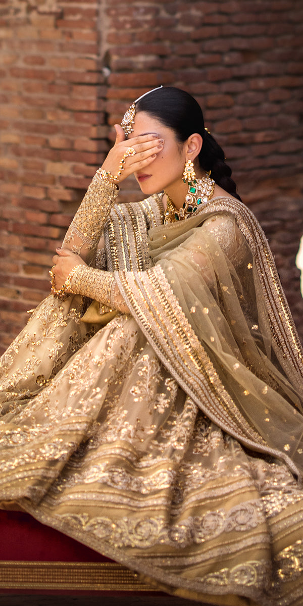 Erum Khan | Jahan Wedding Formals | FARIDA - Pakistani Designer Dress - by Erum Khan | Type: Bridal - 100% Original at Saira Sultan