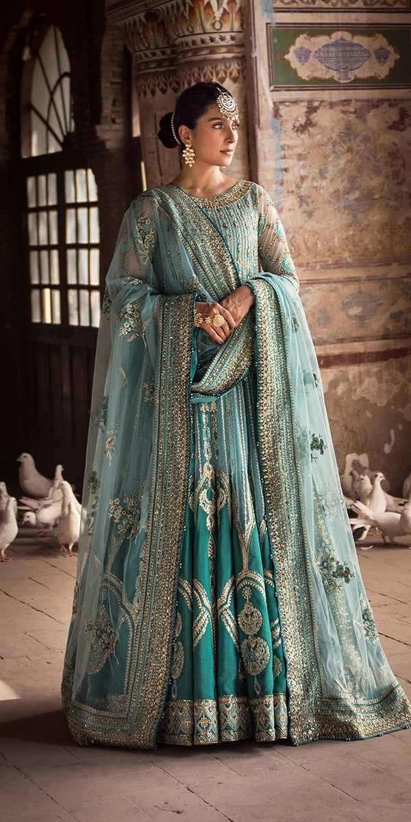 Erum Khan | Jahan Wedding Formals | FEROZA - Pakistani Designer Dress - by Erum Khan | Type: Bridal - 100% Original at Saira Sultan