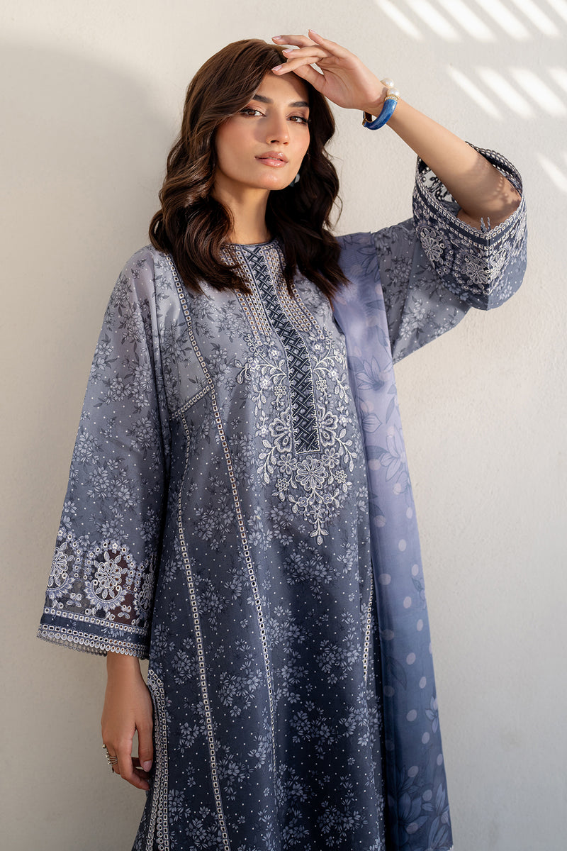 Baroque | Luxury Pret 25 | UF-4088 L Blue Lawn