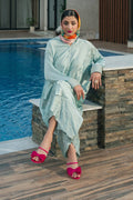 Fahad Hussayn | Lawn Banger | Aqua Babe - Pakistani Designer Dress - by Erum Khan | Type: Ladies Clothes - 100% Original at Saira Sultan