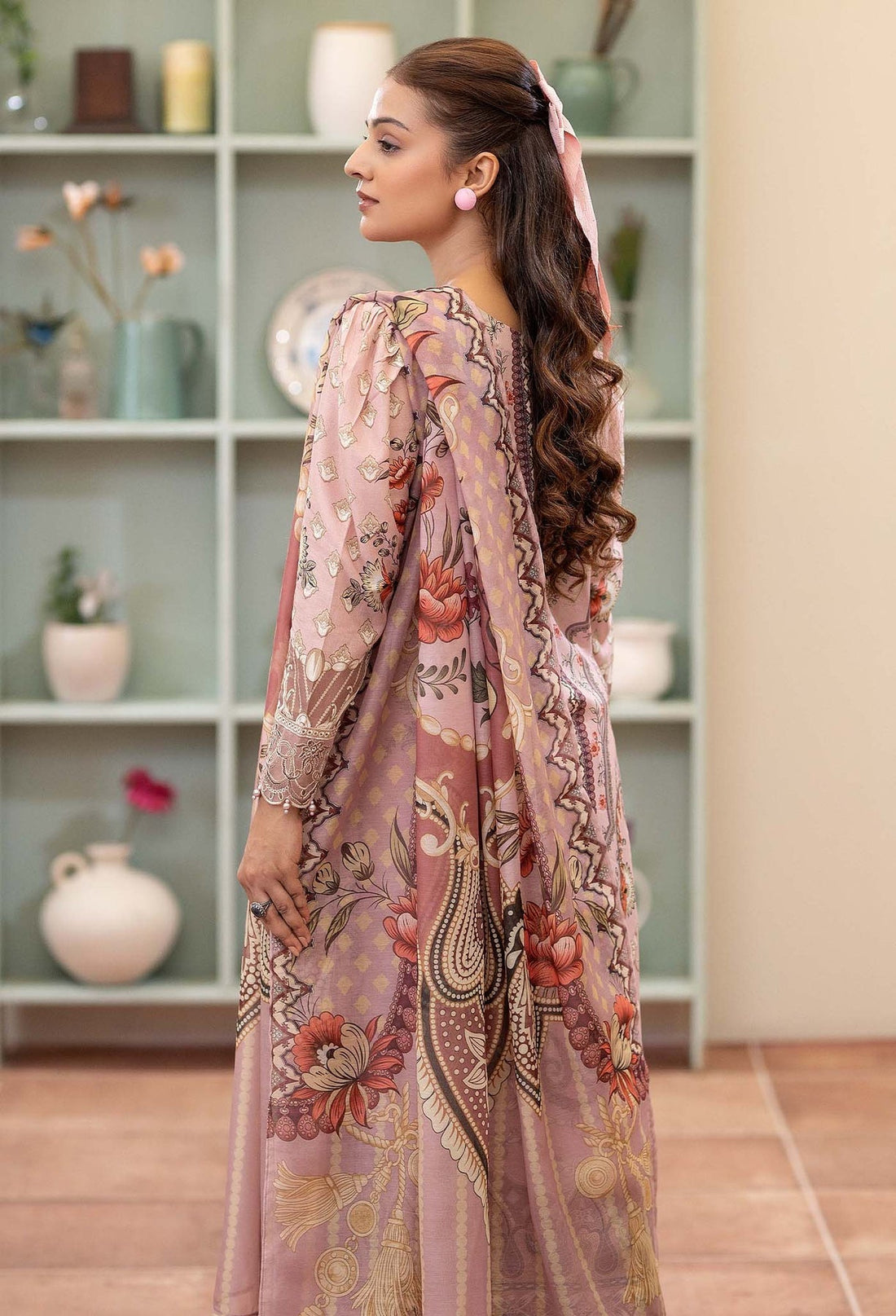Adans Libas | Prints Eid Edit | 26660 XS Pink Lawn