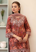 Adans Libas | Prints Eid Edit | 26661 L Dark Brown Lawn