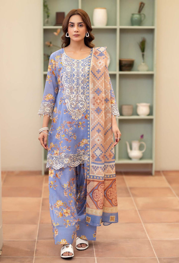 Adans Libas | Prints Eid Edit | 26664 XS Lavender Lawn