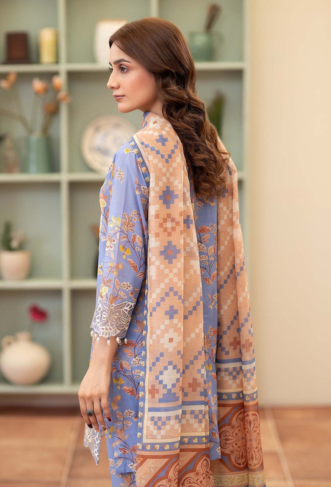 Adans Libas | Prints Eid Edit | 26664 XS Lavender Lawn