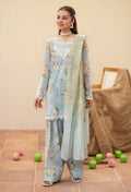 Adans Libas | Prints Eid Edit | 26665 XS Ice Blue Lawn