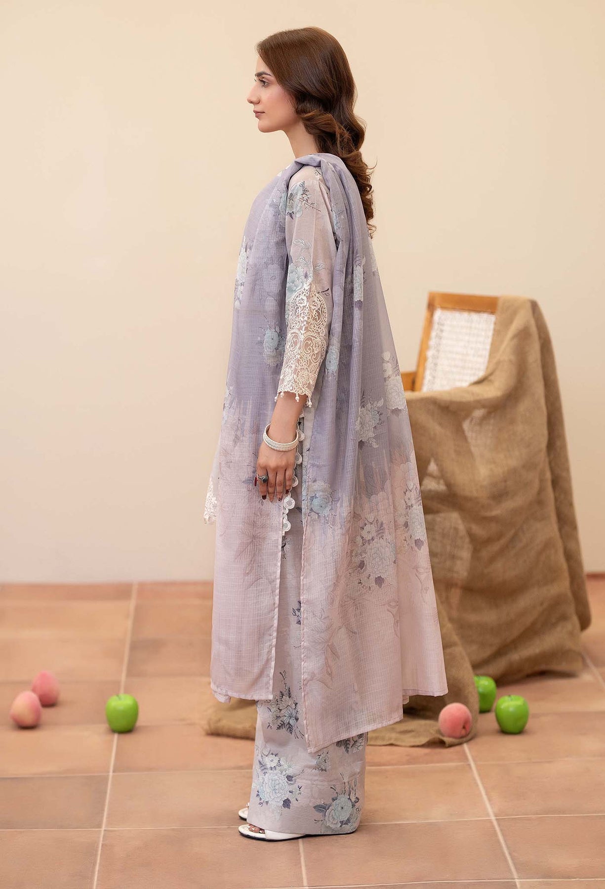 Adans Libas | Prints Eid Edit | 26666 S Lilac Gray Lawn