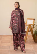 Adans Libas | Prints Eid Edit | 26667 XS Olive Haze Lawn
