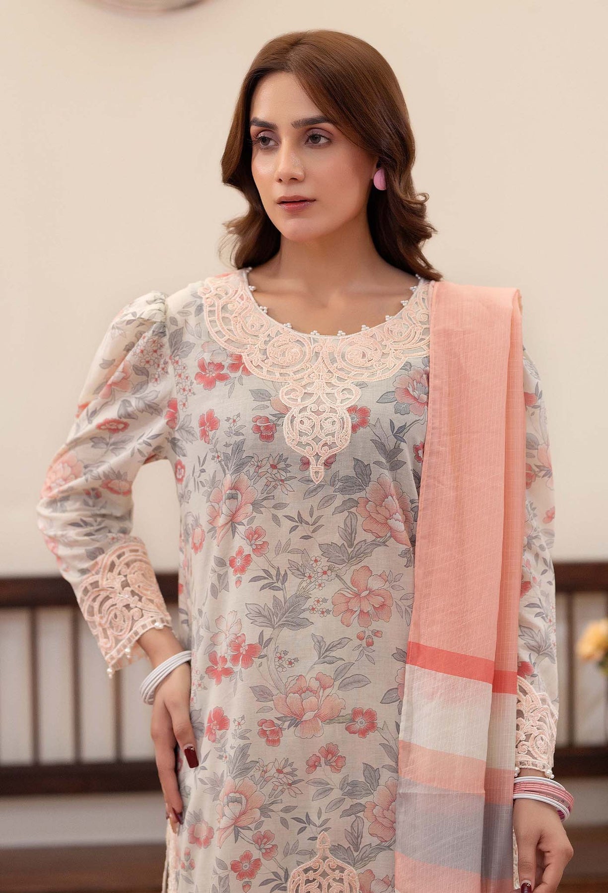 Adans Libas | Prints Eid Edit | 26675 M Soft Lilac Lawn