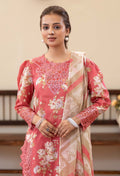 Adans Libas | Prints Eid Edit | 26677 M Coral Pink Lawn