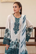 Adans Libas | Prints Eid Edit | 26678 M White Lawn
