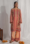 Adans Libas | Co Ords Sets | Co-Ord 6 XS Peach Pink Lawn