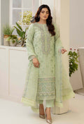 Adans Libas | Tissue De Luxe | DELUXE 444418 M Mint Green Organza