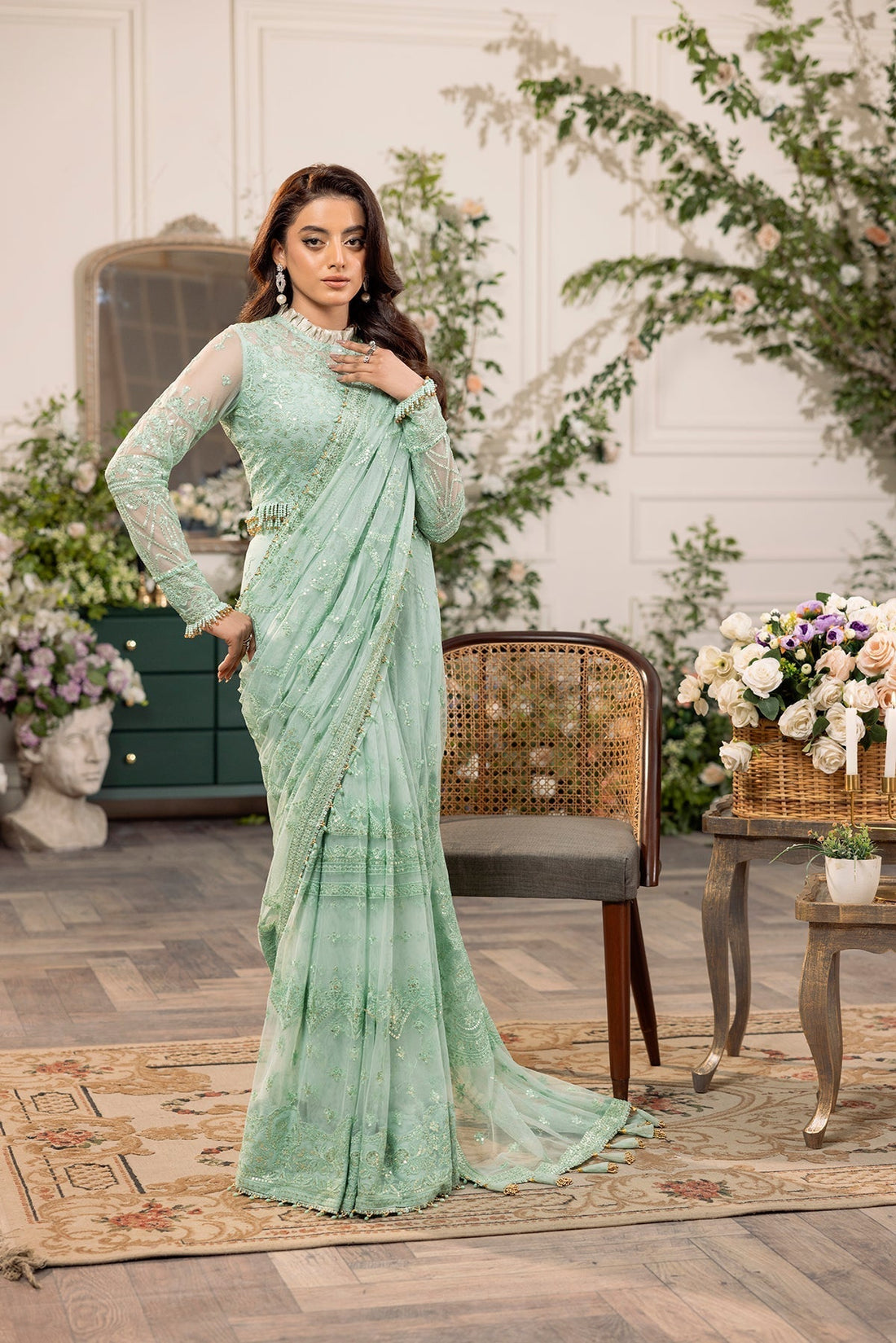 House of Nawab | Azalea Luxury Formals | MUHEEB - Pakistani Designer Dress - by House of Nawab | Type: Formal - 100% Original at Saira Sultan