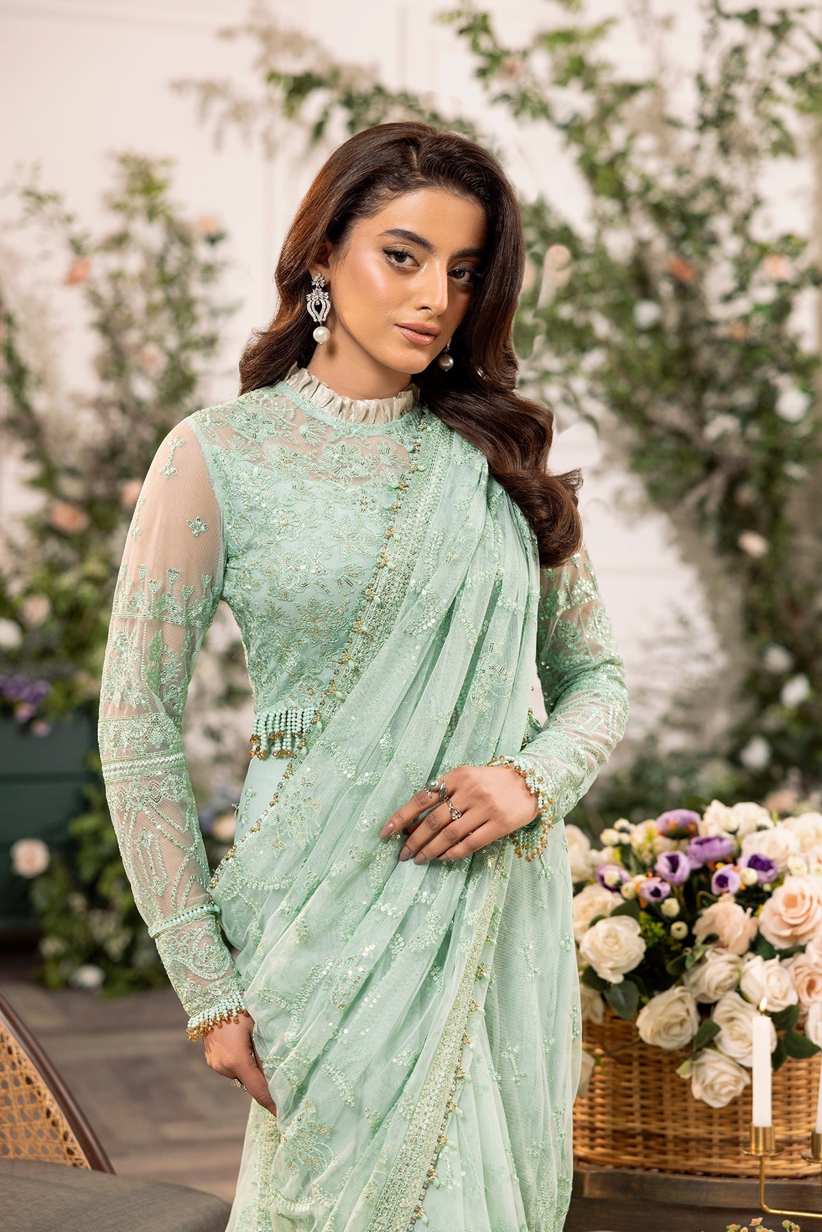 House of Nawab | Azalea Luxury Formals | MUHEEB - Pakistani Designer Dress - by House of Nawab | Type: Formal - 100% Original at Saira Sultan