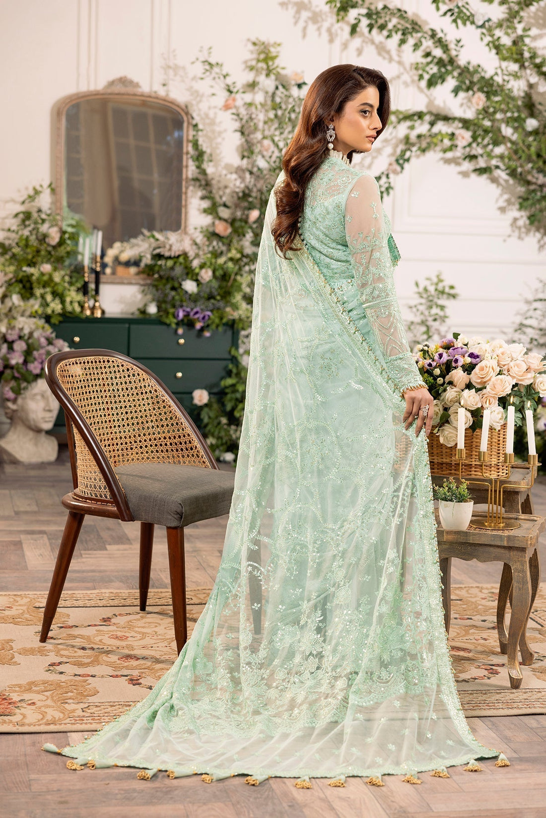 House of Nawab | Azalea Luxury Formals | MUHEEB - Pakistani Designer Dress - by House of Nawab | Type: Formal - 100% Original at Saira Sultan