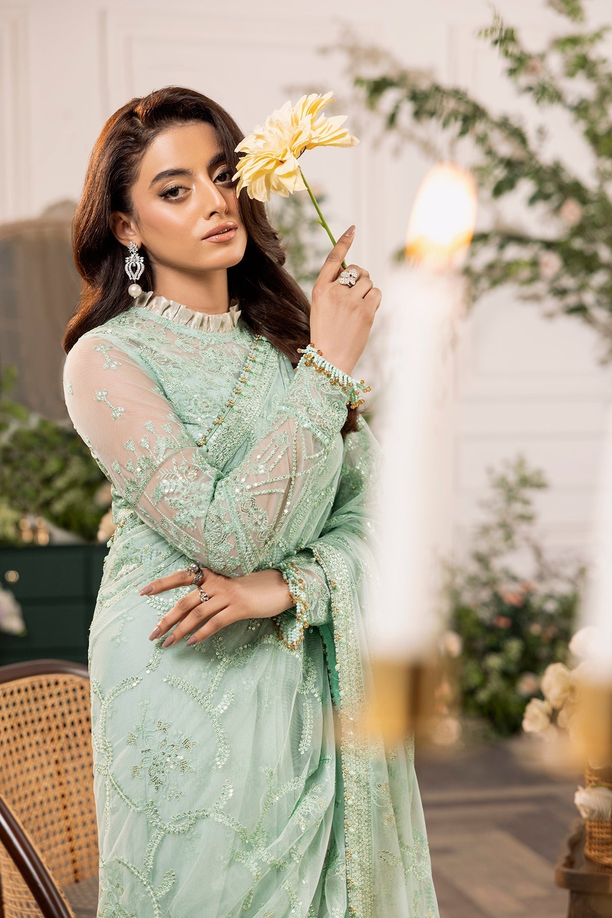 House of Nawab | Azalea Luxury Formals | MUHEEB - Pakistani Designer Dress - by House of Nawab | Type: Formal - 100% Original at Saira Sultan
