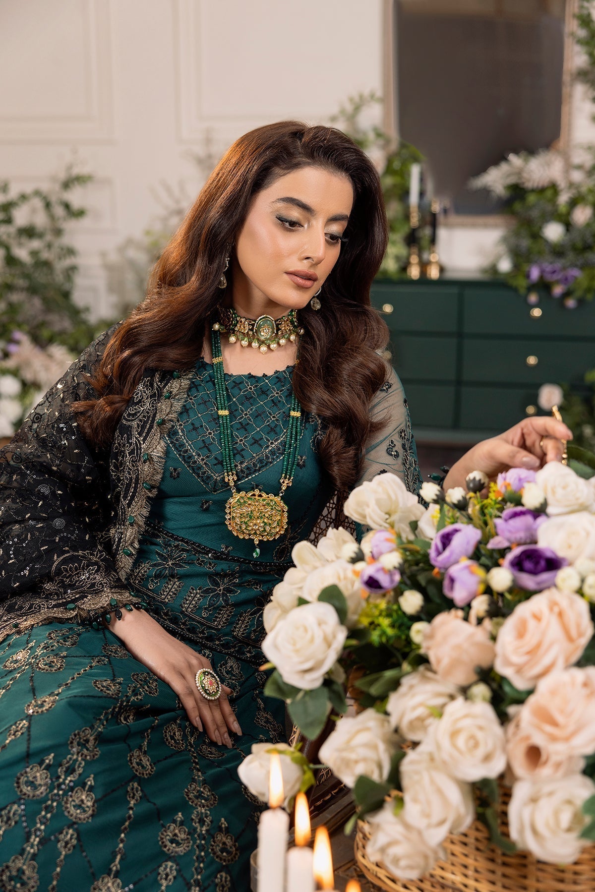 House of Nawab | Azalea Luxury Formals | DAAVRI - Pakistani Designer Dress - by House of Nawab | Type: Formal - 100% Original at Saira Sultan