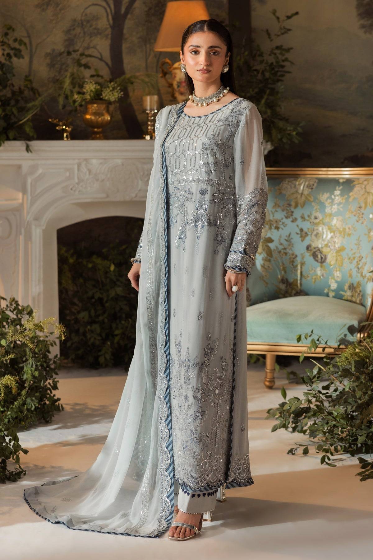 House of Nawab | Gul Mira Formals | KAMYA - Pakistani Designer Dress - by House of Nawab | Type: Ladies Clothes - 100% Original at Saira Sultan