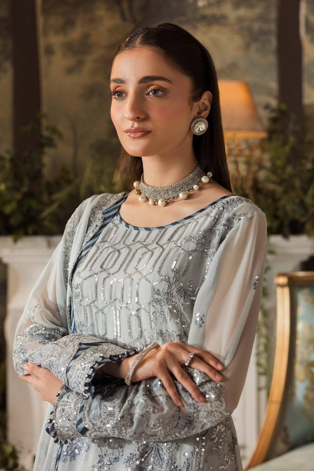 House of Nawab | Gul Mira Formals | KAMYA - Pakistani Designer Dress - by House of Nawab | Type: Ladies Clothes - 100% Original at Saira Sultan