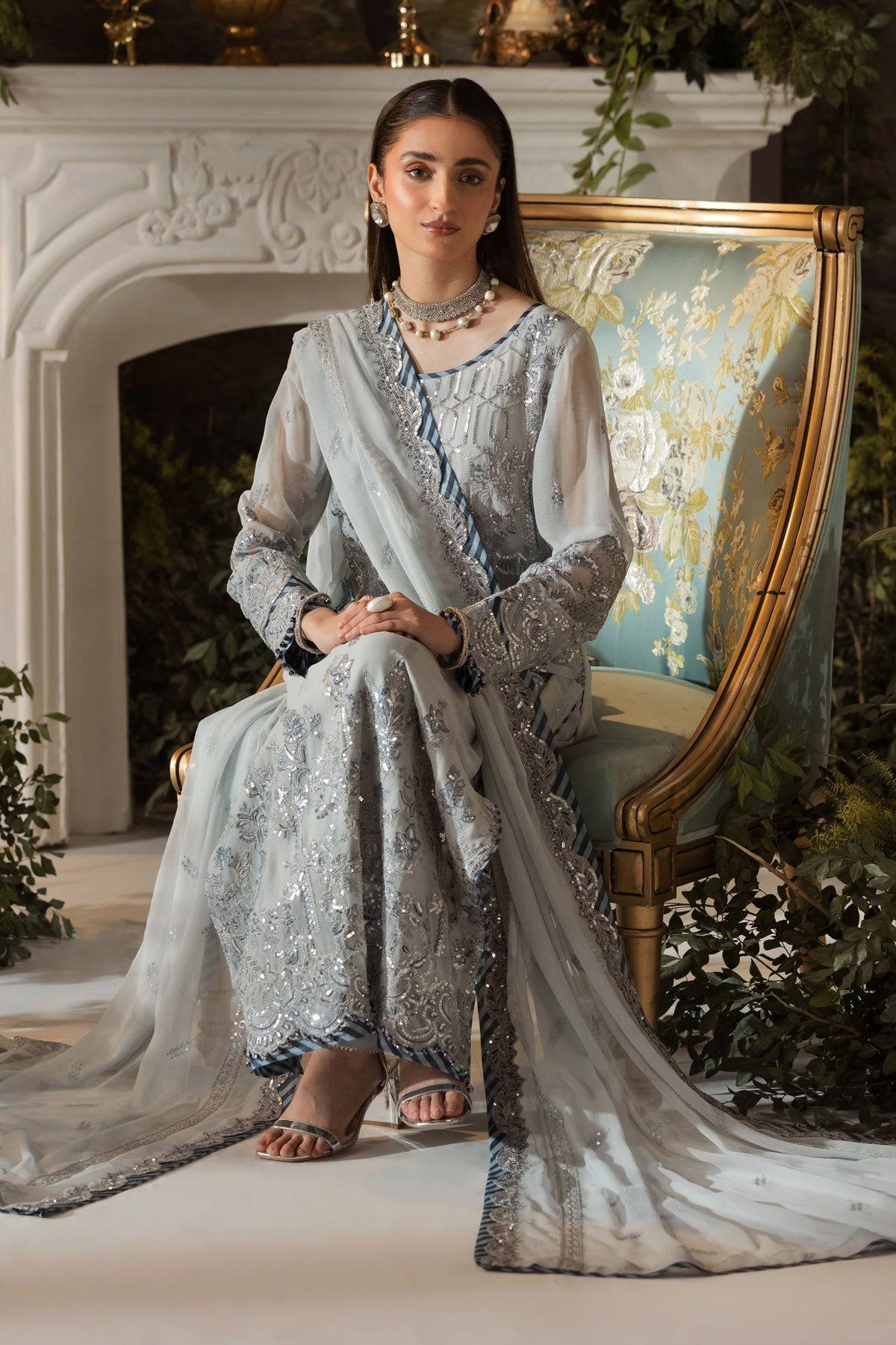 House of Nawab | Gul Mira Formals | KAMYA - Pakistani Designer Dress - by House of Nawab | Type: Ladies Clothes - 100% Original at Saira Sultan