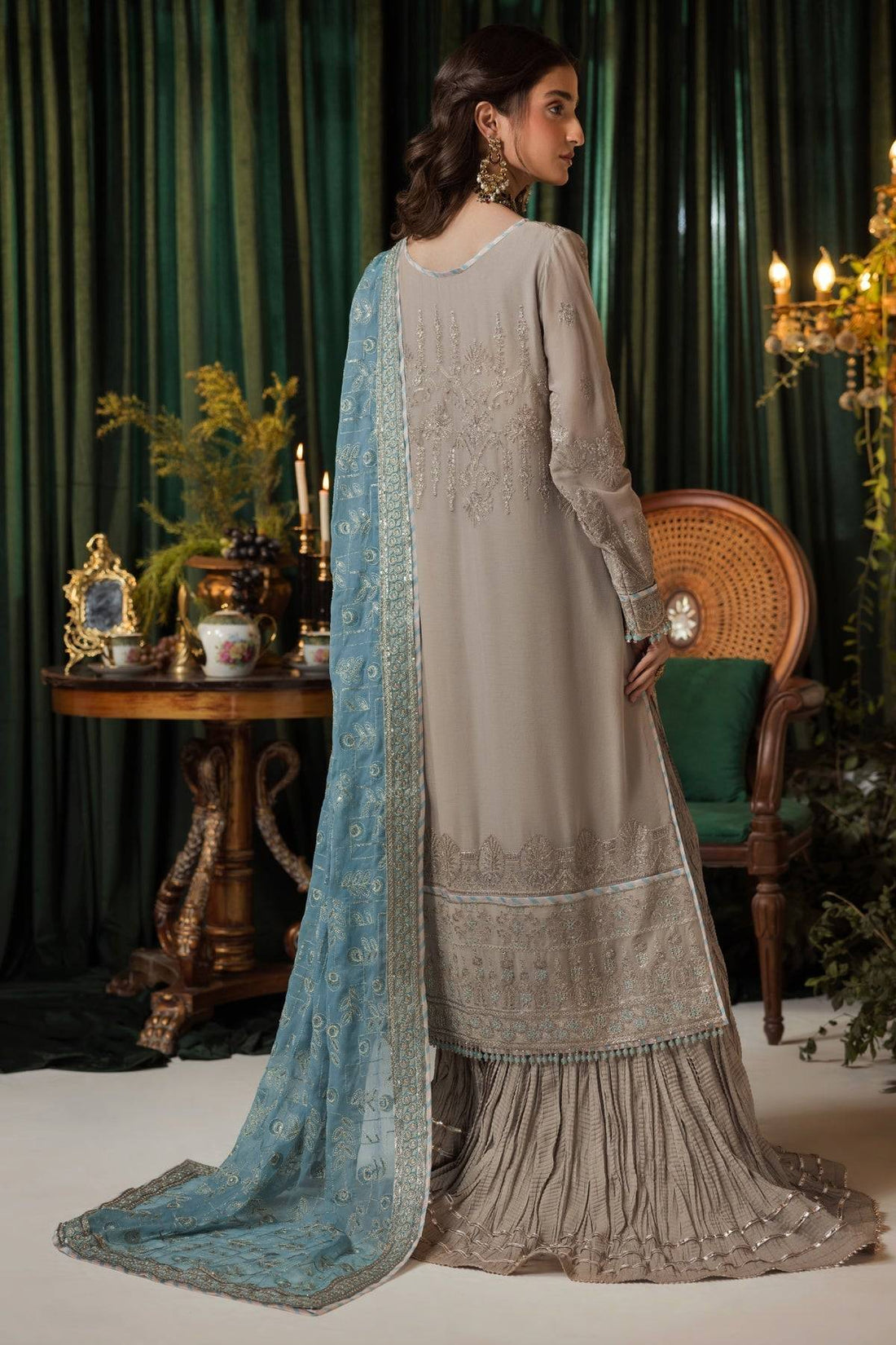 House of Nawab | Gul Mira Formals | EBNAAH - Pakistani Designer Dress - by House of Nawab | Type: Ladies Clothes - 100% Original at Saira Sultan