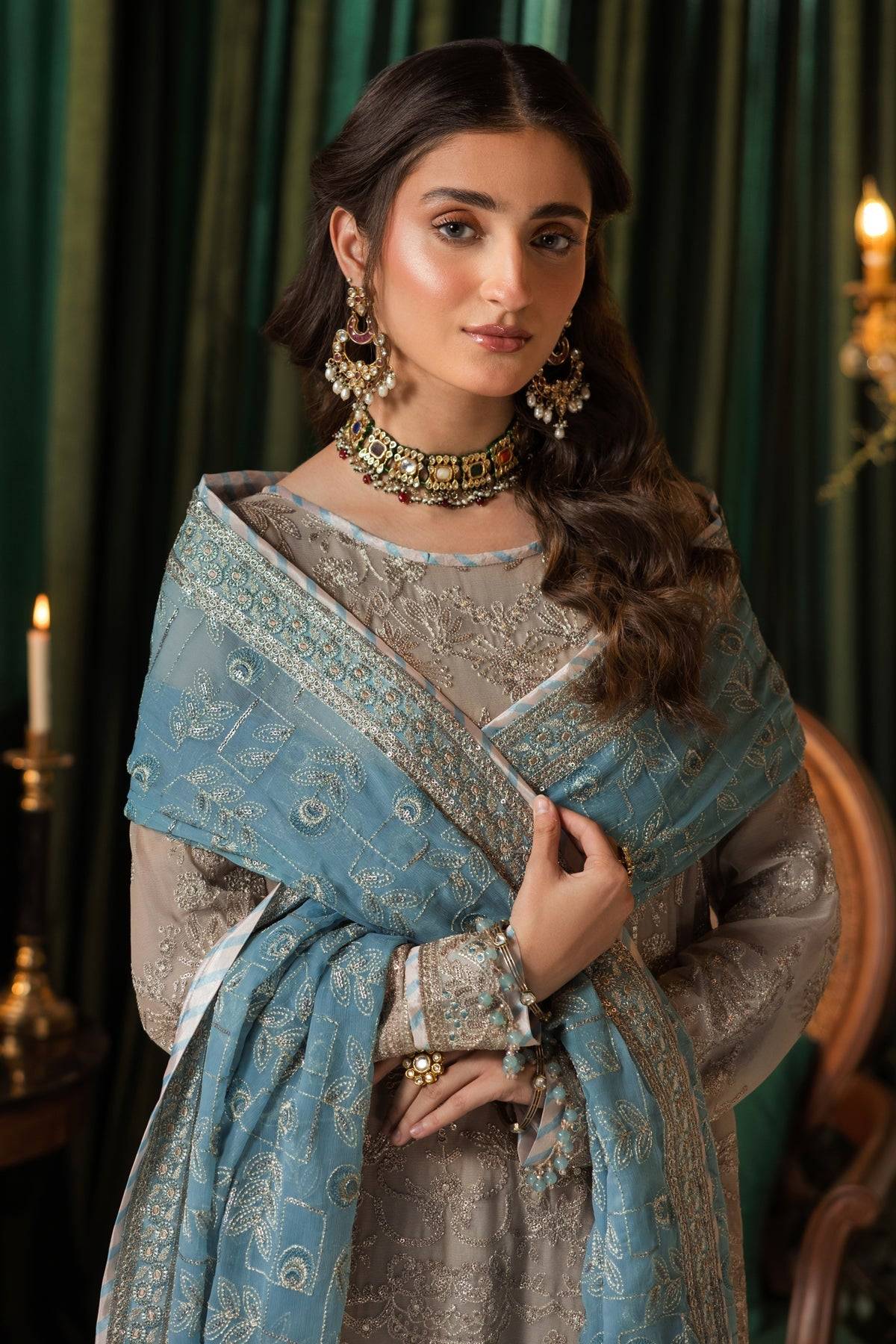 House of Nawab | Gul Mira Formals | EBNAAH - Pakistani Designer Dress - by House of Nawab | Type: Ladies Clothes - 100% Original at Saira Sultan