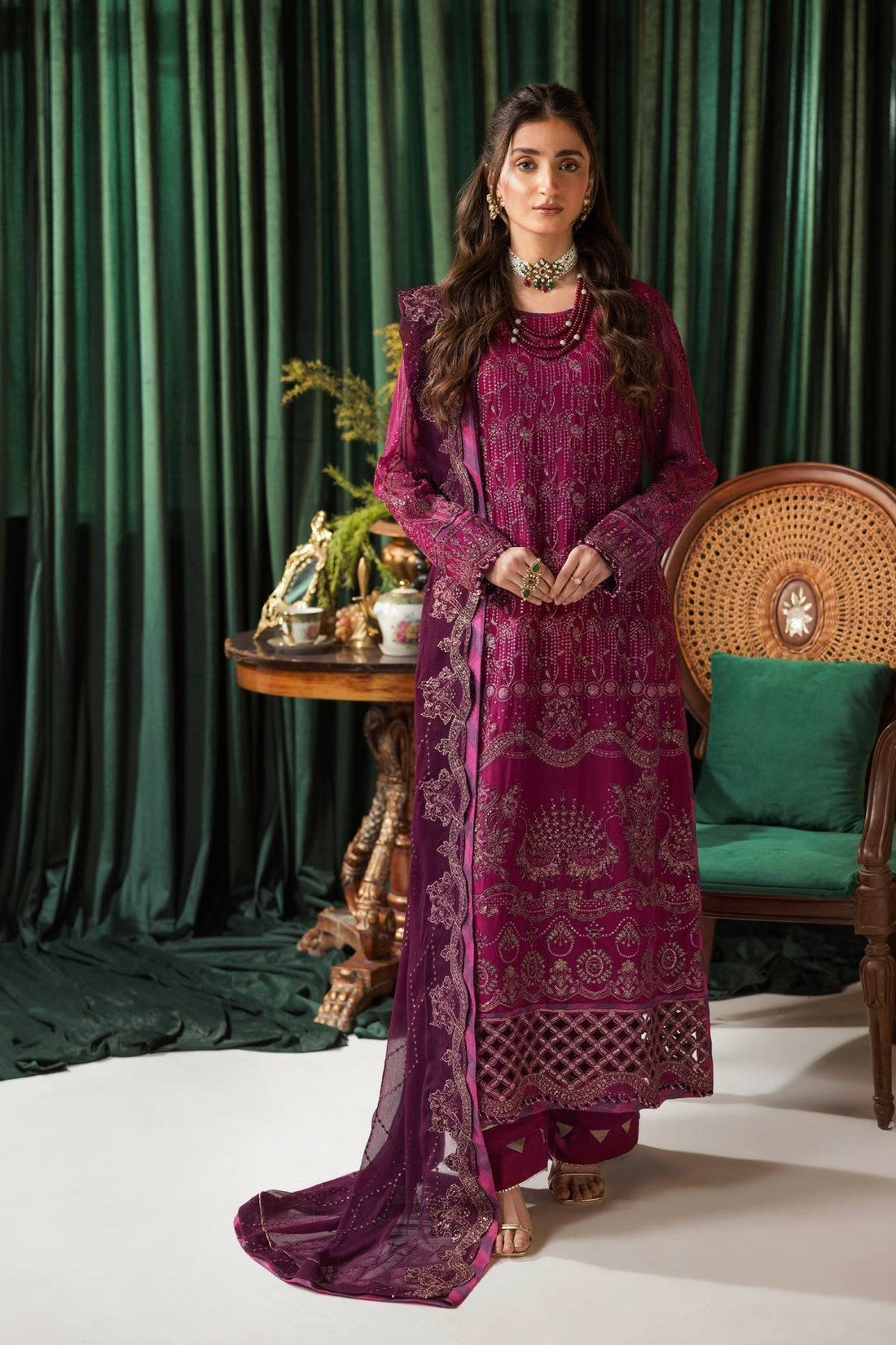 House of Nawab | Gul Mira Formals | IBRAH - Pakistani Designer Dress - by House of Nawab | Type: Ladies Clothes - 100% Original at Saira Sultan