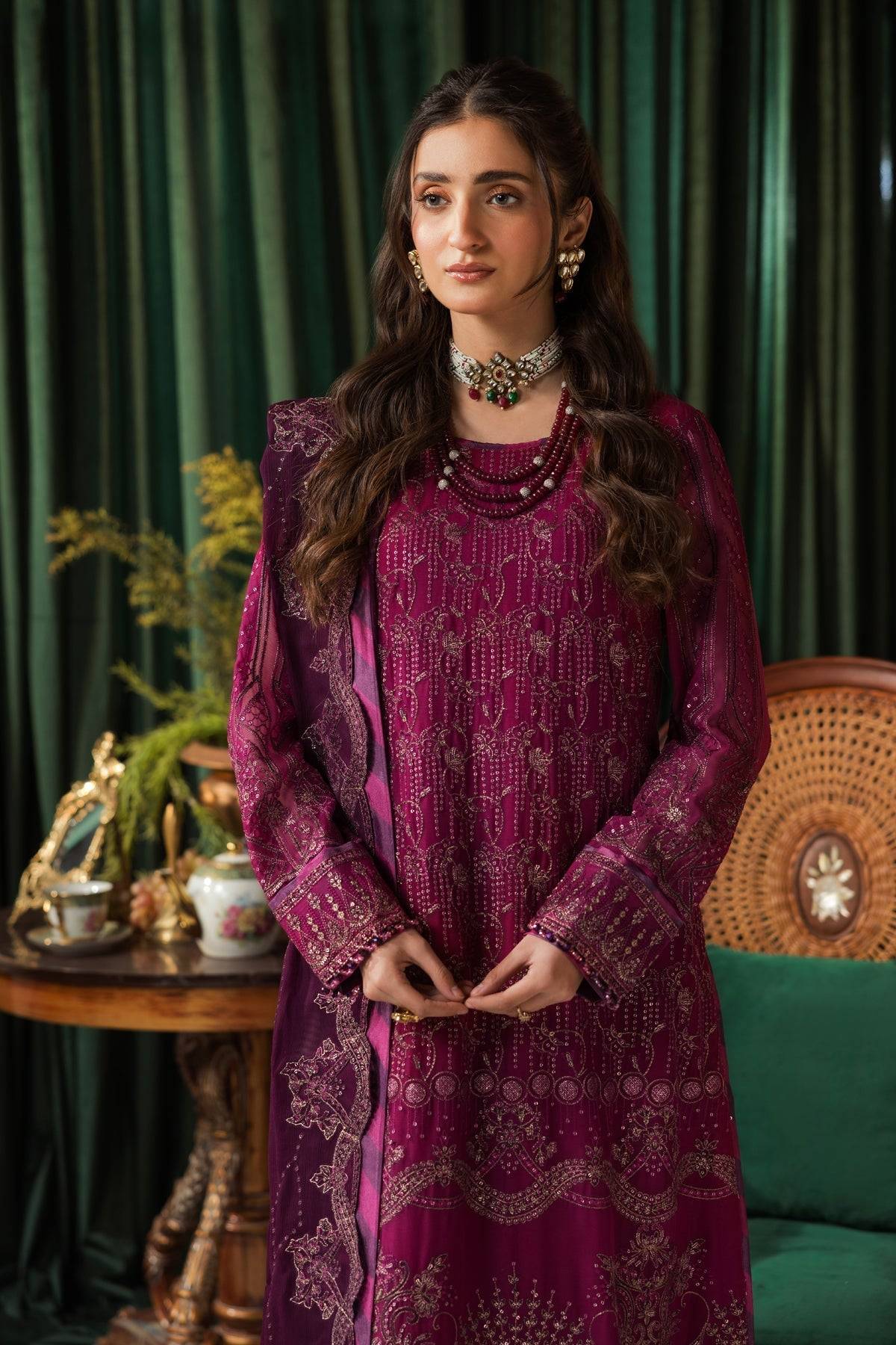 House of Nawab | Gul Mira Formals | IBRAH - Pakistani Designer Dress - by House of Nawab | Type: Ladies Clothes - 100% Original at Saira Sultan
