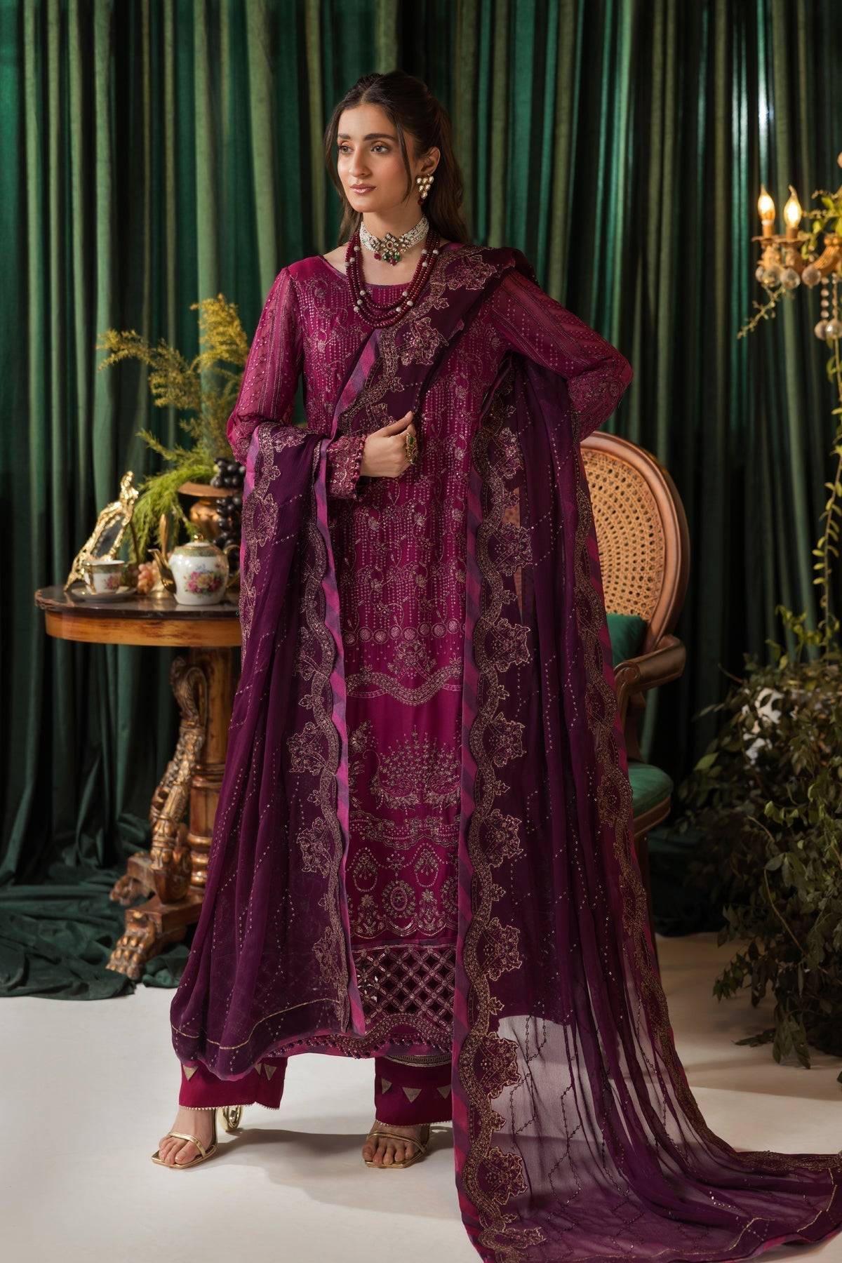 House of Nawab | Gul Mira Formals | IBRAH - Pakistani Designer Dress - by House of Nawab | Type: Ladies Clothes - 100% Original at Saira Sultan