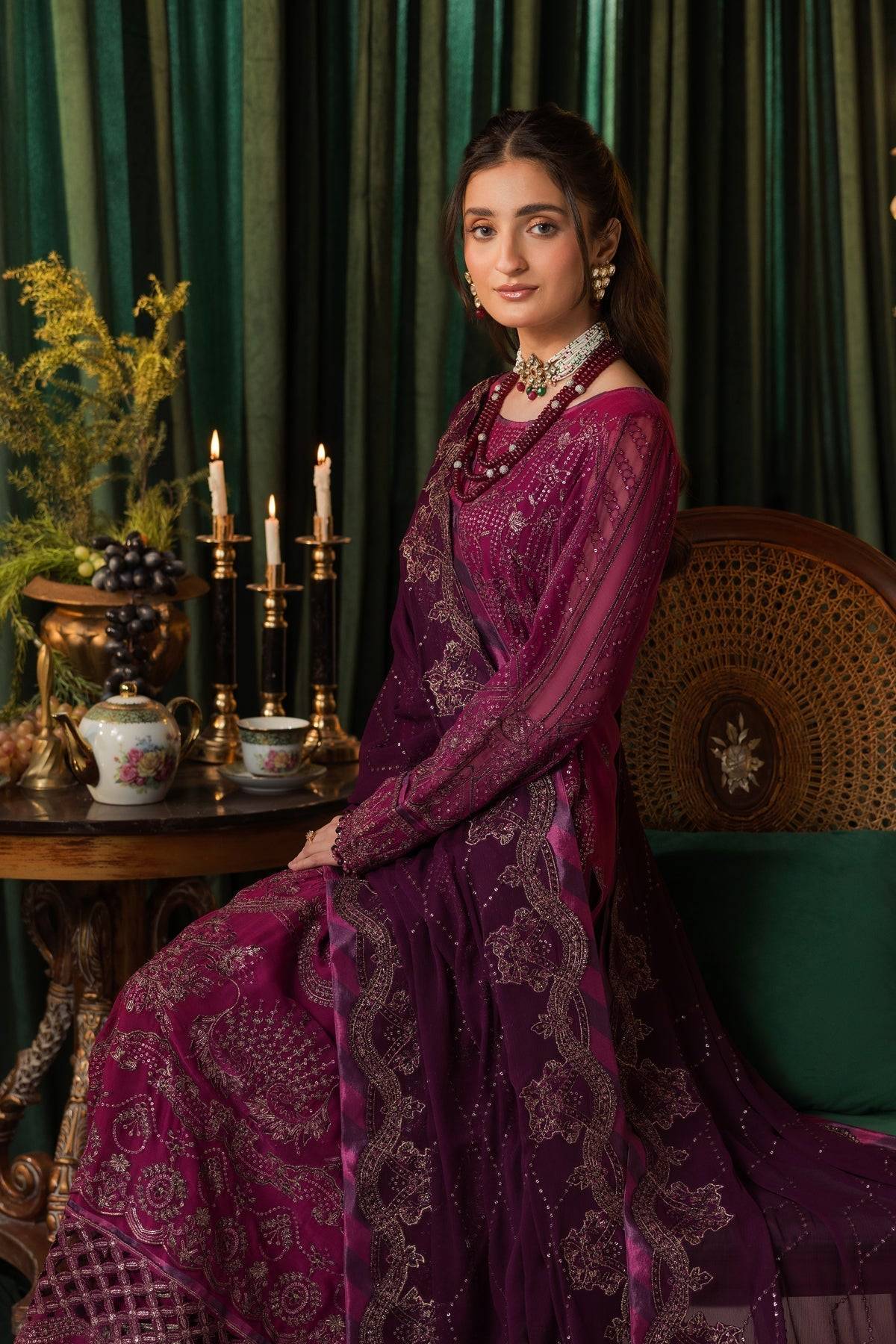 House of Nawab | Gul Mira Formals | IBRAH - Pakistani Designer Dress - by House of Nawab | Type: Ladies Clothes - 100% Original at Saira Sultan