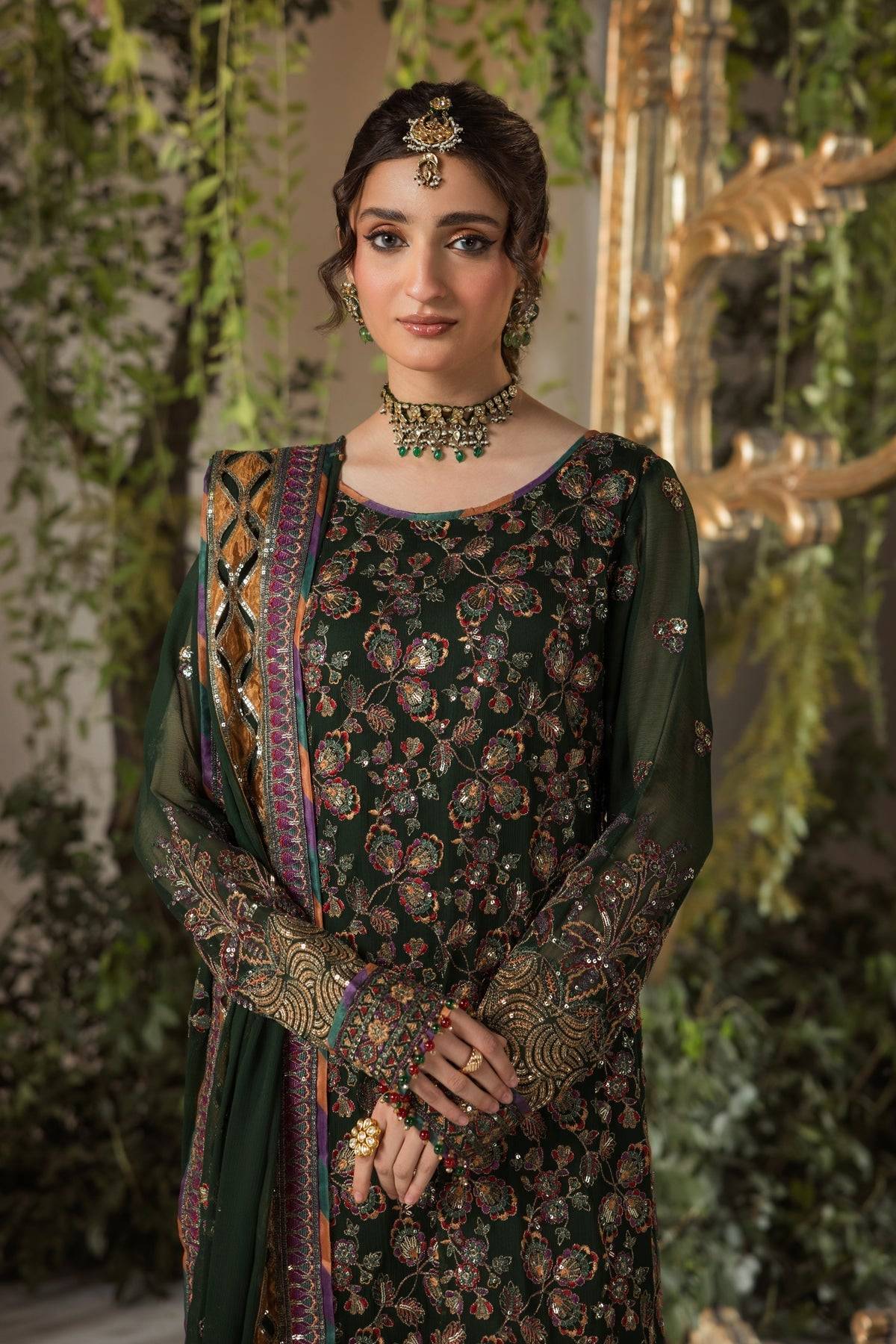 House of Nawab | Gul Mira Formals | FAIQAH - Pakistani Designer Dress - by House of Nawab | Type: Ladies Clothes - 100% Original at Saira Sultan
