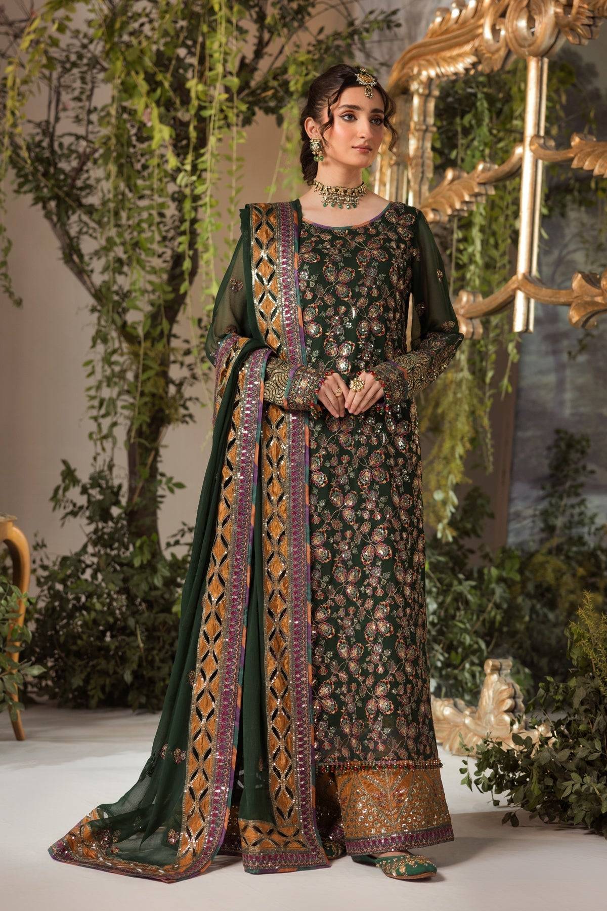 House of Nawab | Gul Mira Formals | FAIQAH - Pakistani Designer Dress - by House of Nawab | Type: Ladies Clothes - 100% Original at Saira Sultan