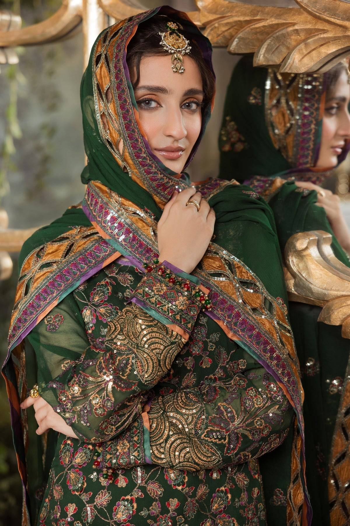 House of Nawab | Gul Mira Formals | FAIQAH - Pakistani Designer Dress - by House of Nawab | Type: Ladies Clothes - 100% Original at Saira Sultan