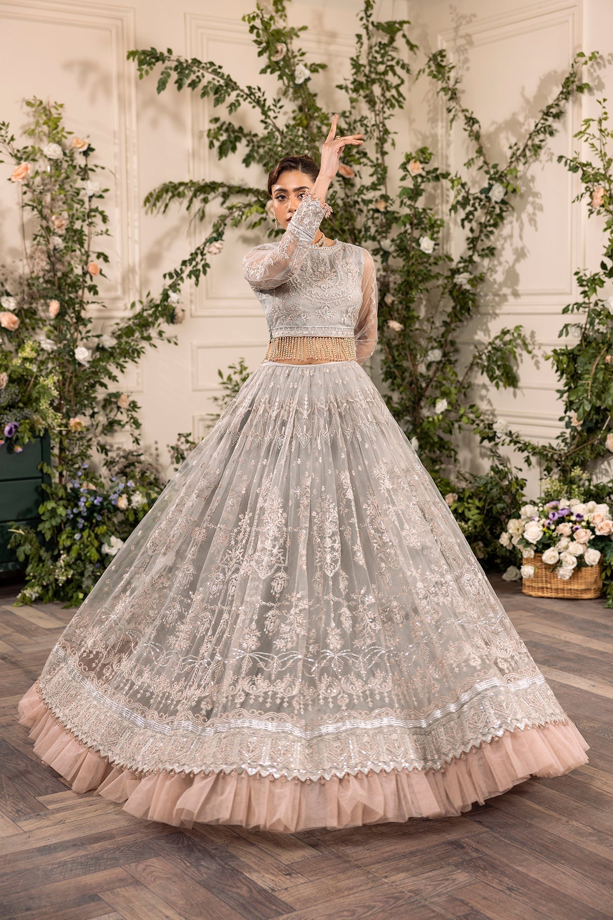 House of Nawab | Azalea Luxury Formals | FARSHI - Pakistani Designer Dress - by House of Nawab | Type: Formal - 100% Original at Saira Sultan
