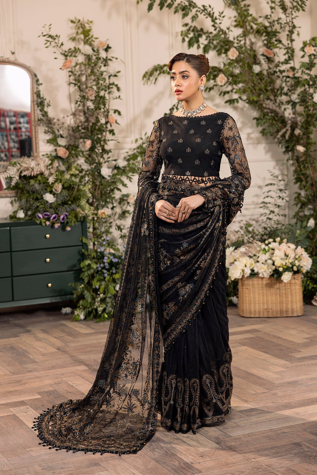 House of Nawab | Azalea Luxury Formals | DOUHA - Pakistani Designer Dress - by House of Nawab | Type: Formal - 100% Original at Saira Sultan